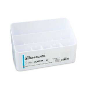 Gear White All in One Desktop Organzier