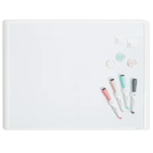 17 x 23 in. Dry Erase Whiteboard Value Pack, Assorted Dry Erase Markers